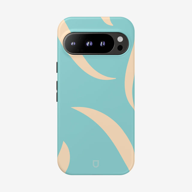 Google Pixel 9 and 9 Pro Tough Case - Bright Aqua