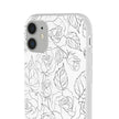 iPhone 11 Flexi Case - Black Rose