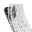 iPhone 16  Flexi Case - Black Rose