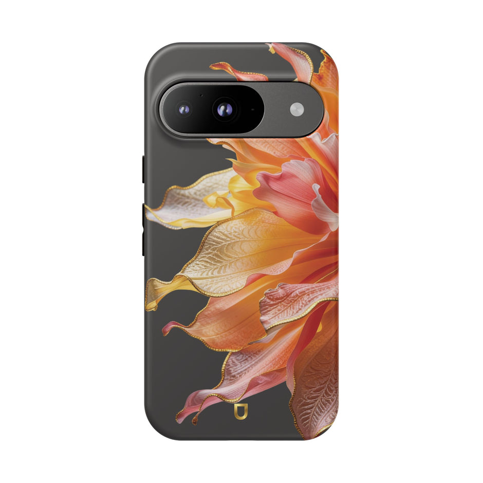 Google Pixel 9 Series Tough Case - Ember Bloom Black