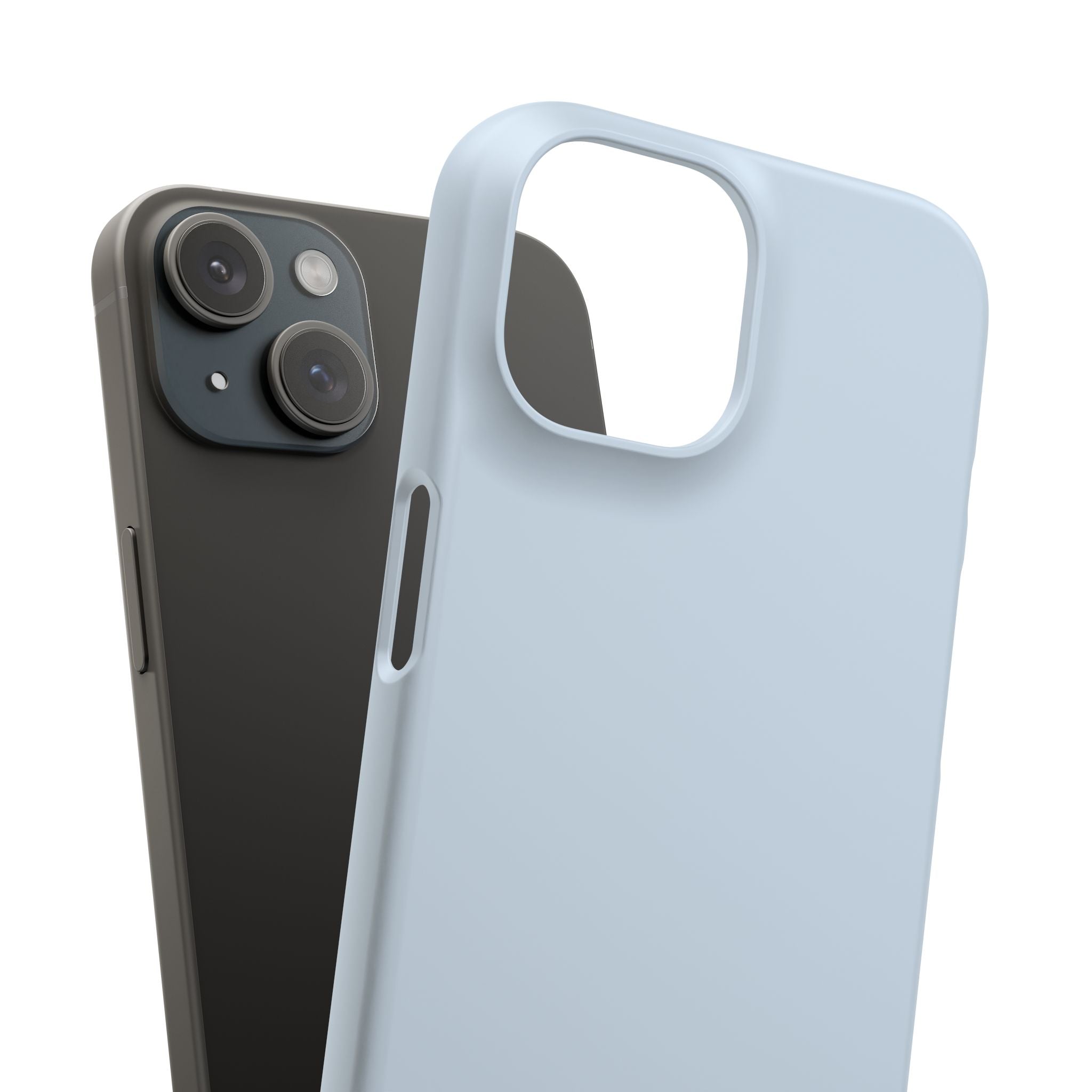 iPhone 15 Slim Case - Blue Pale