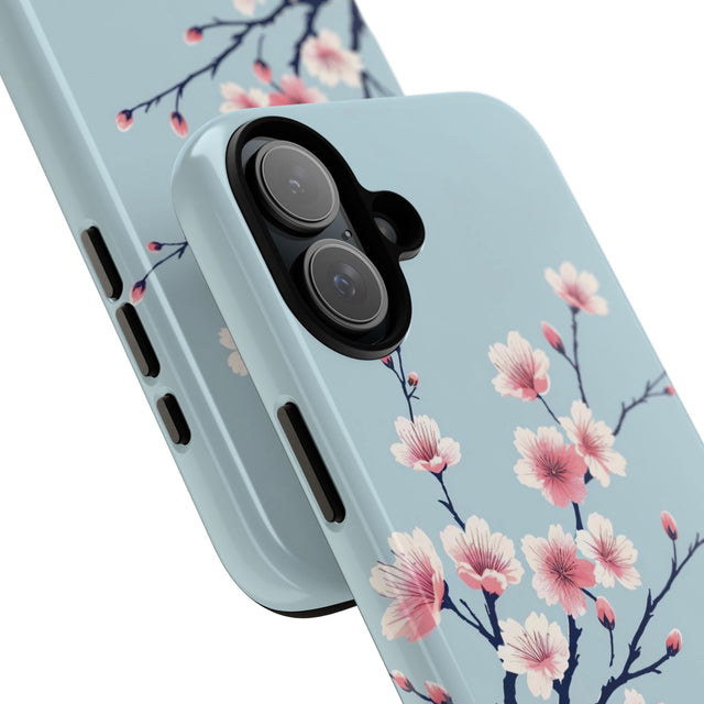 iPhone 16 Plus Tough Case - Cherry Blossoms