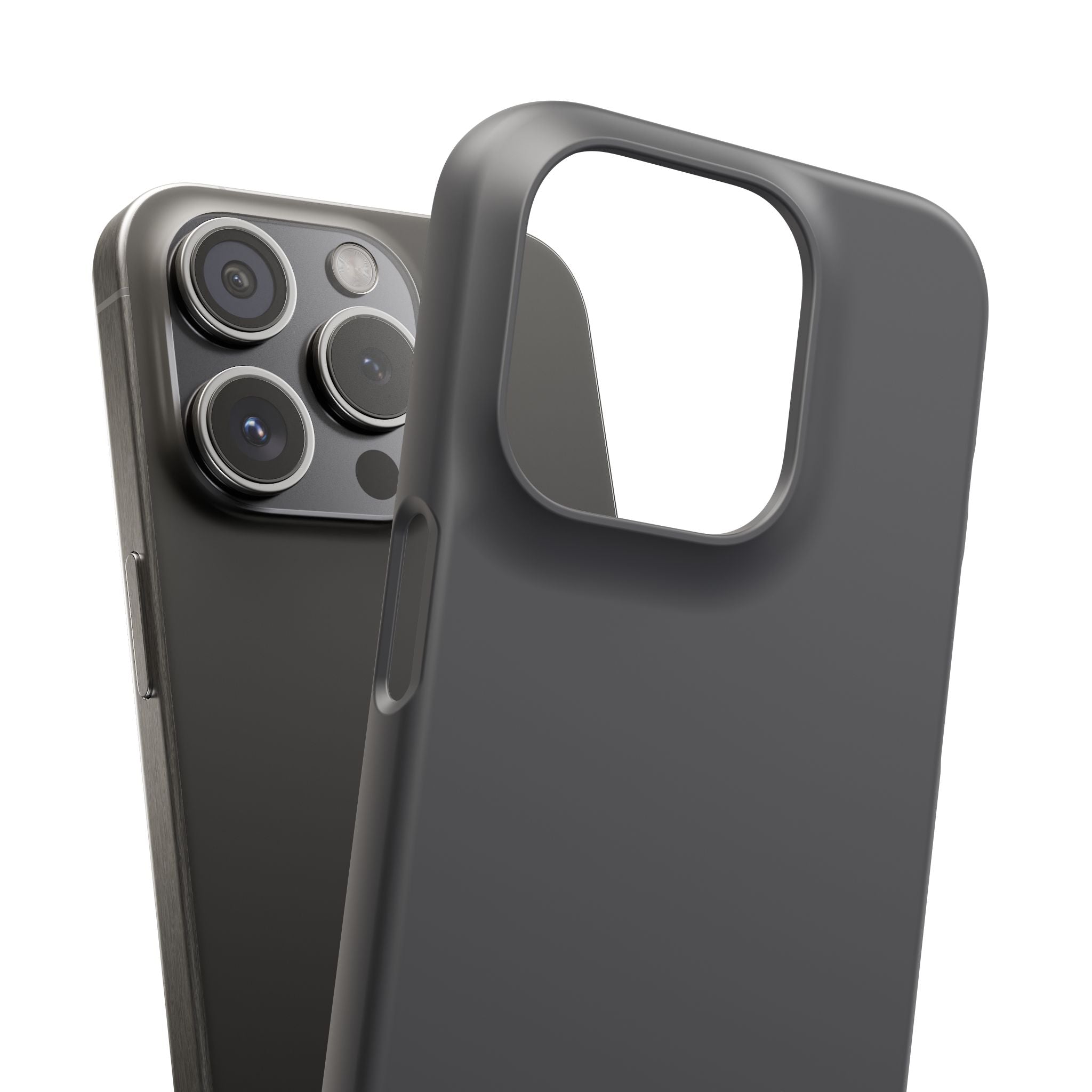 iPhone 15 Pro Slim Case - Iron