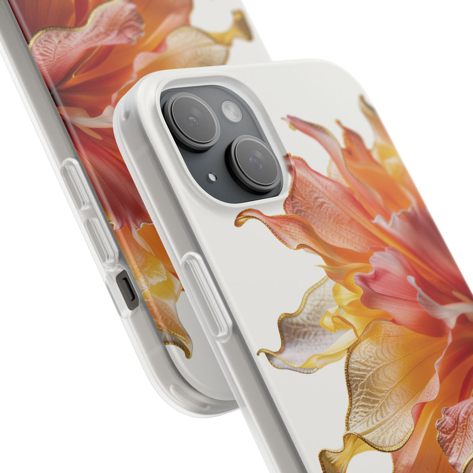 iPhone 15 Series Flexi Case - Ember Bloom