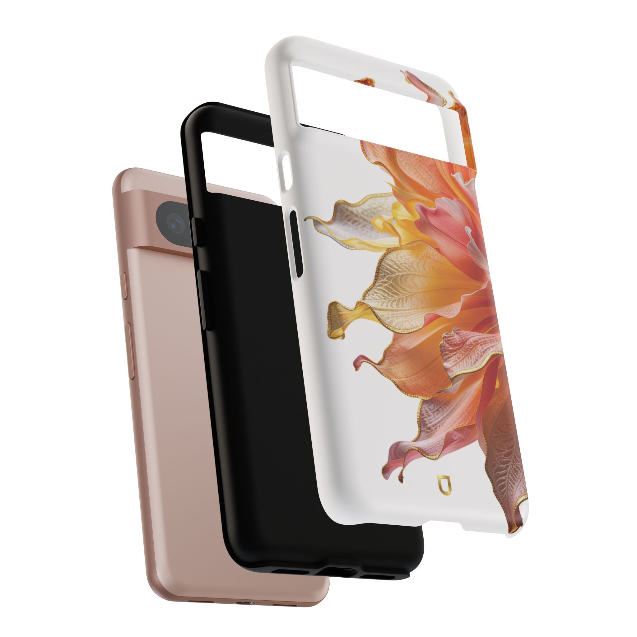 Google Pixel 8 Series Tough Case - Ember Bloom White