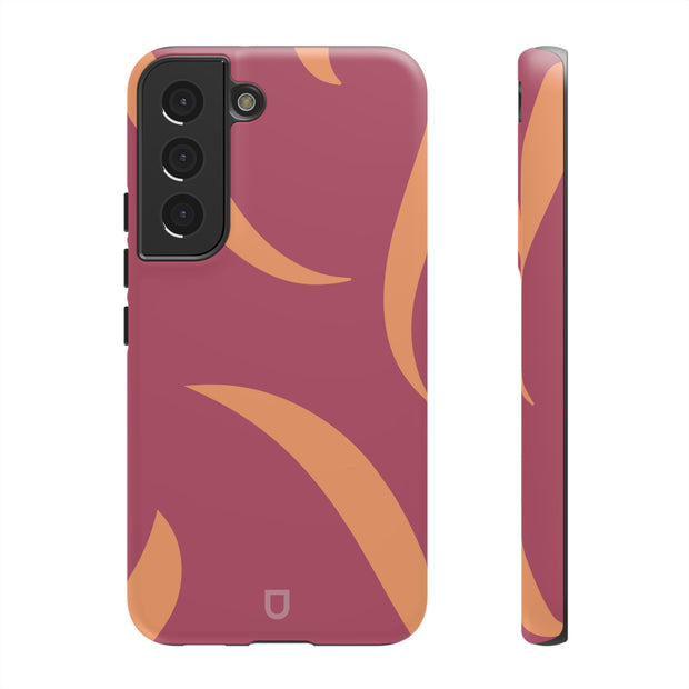Samsung Galaxy S22 Tough Case - Rose Wine