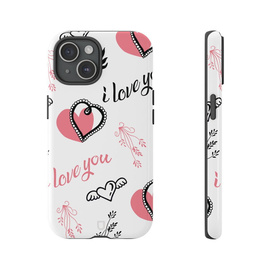 iPhone 15 Tough Case - Love U
