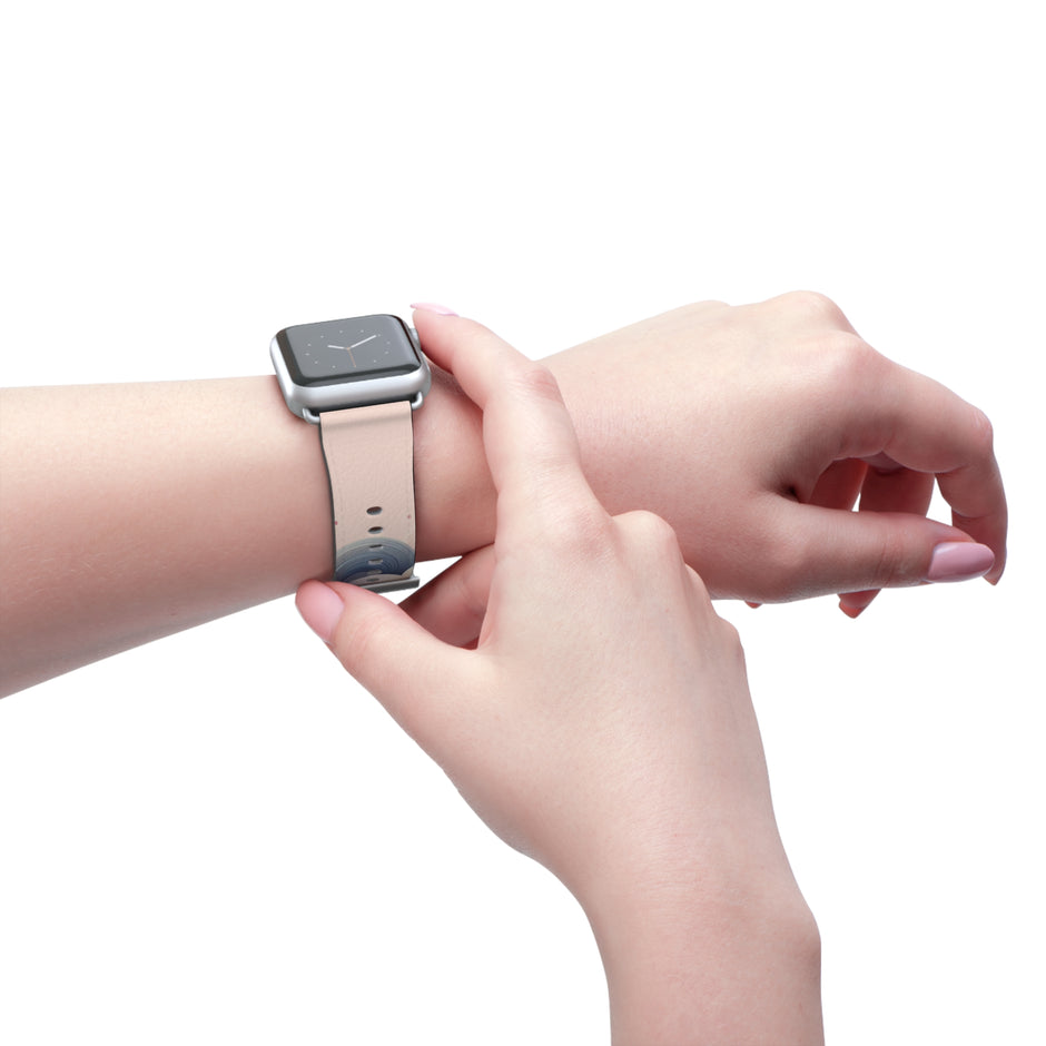 Apple Watch Series Bands 38-41 mm 42-45 mm - Blushing Waves