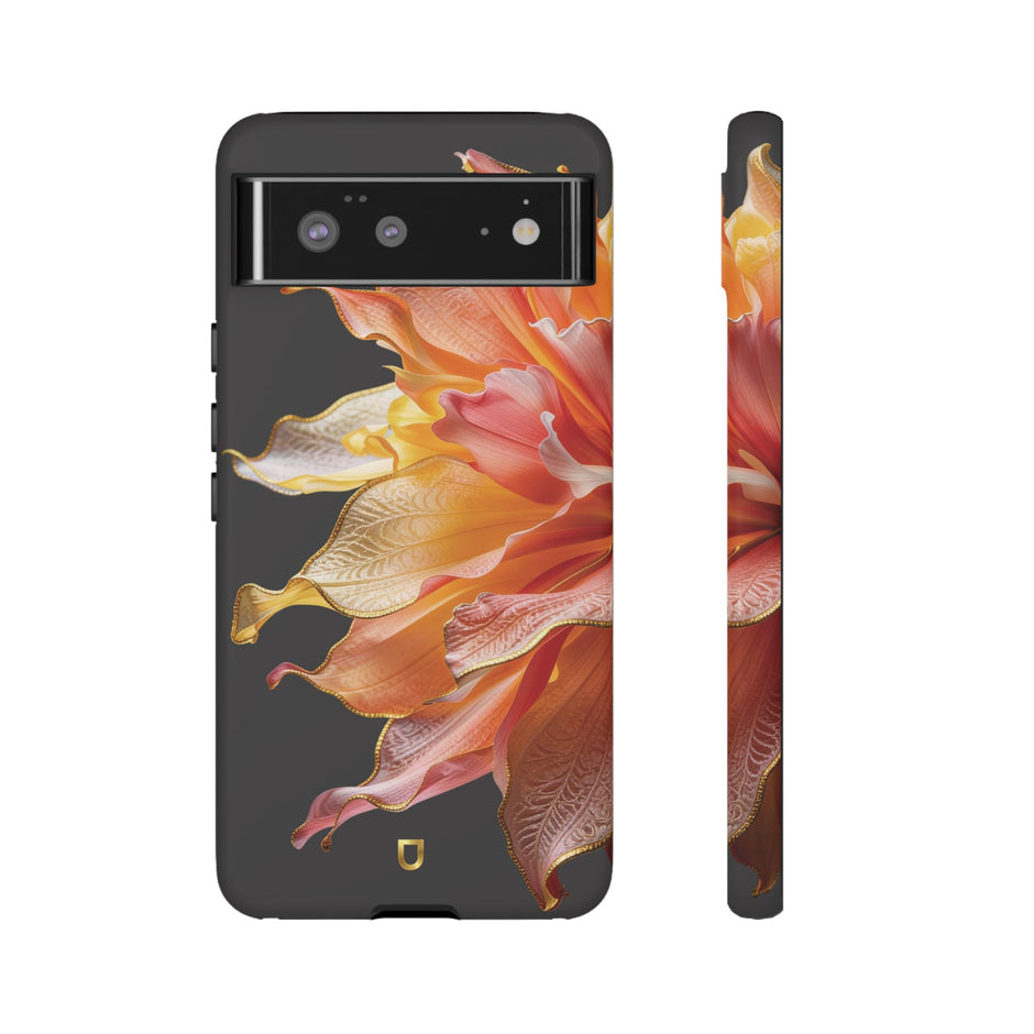 Google Pixel 6 Series Tough Case - Ember Bloom Black