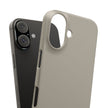 iPhone 16 Plus Slim Case - Khaki Beige