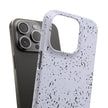 iPhone 15 Pro Slim Case - Flake Lavender
