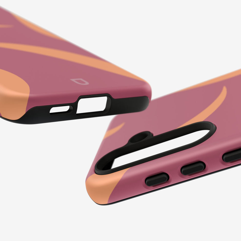 Samsung Galaxy S24 Tough Case - Rose Wine