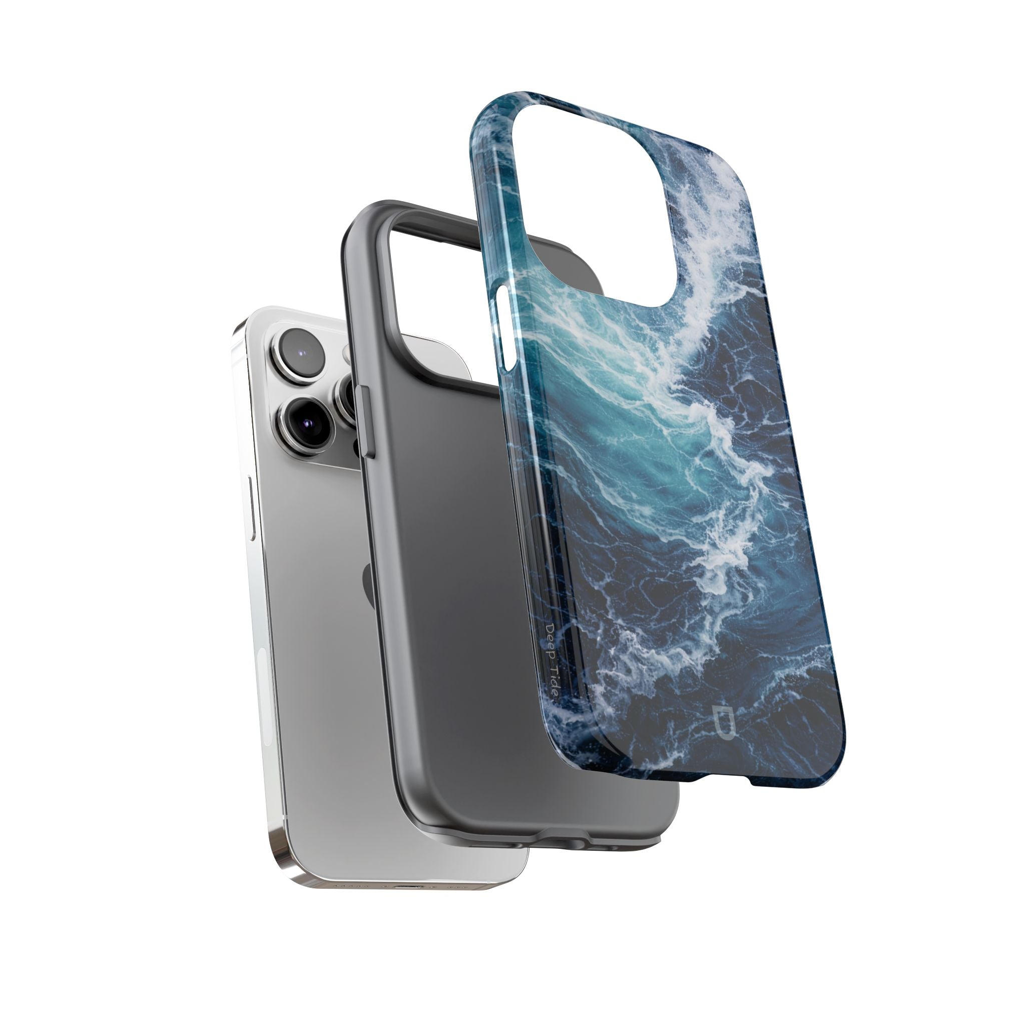 iPhone 14 Pro Tough Case - Deep Tide