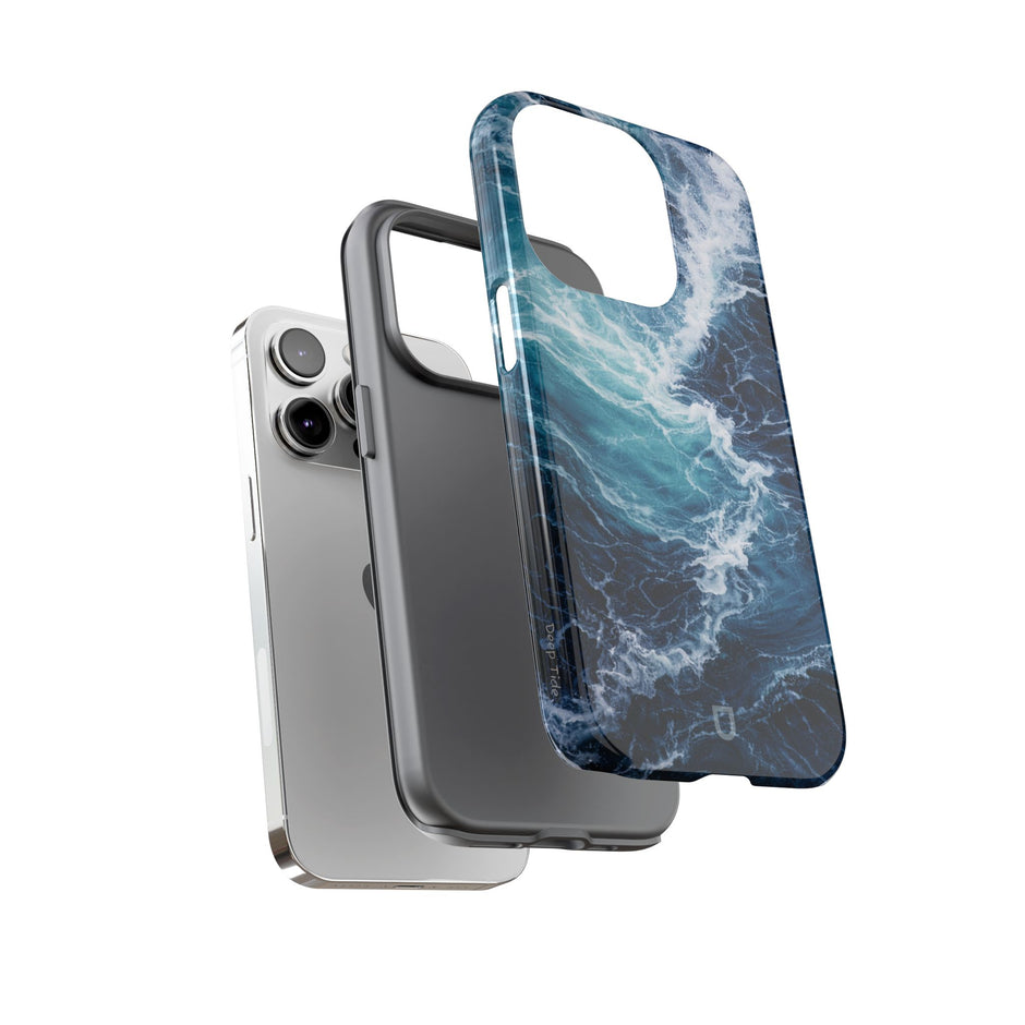 iPhone 14 Pro Tough Case - Deep Tide