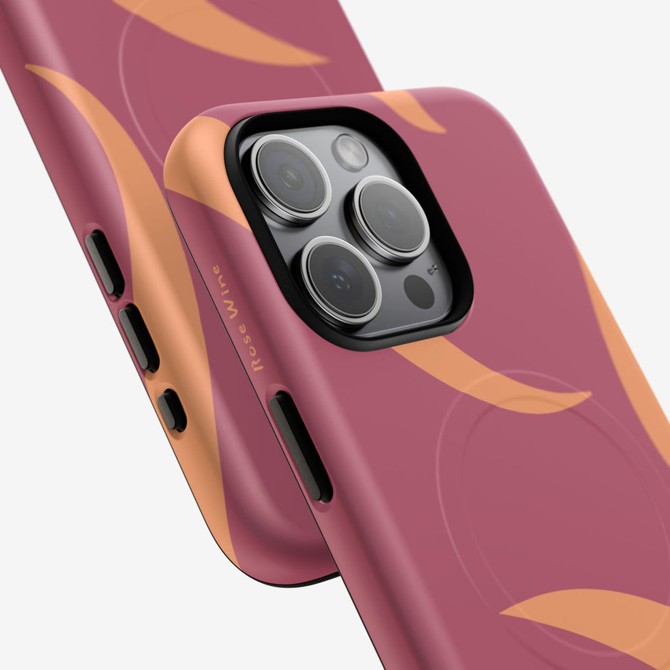 iPhone 15 Pro Max MagSafe Tough Case - Rose Wine
