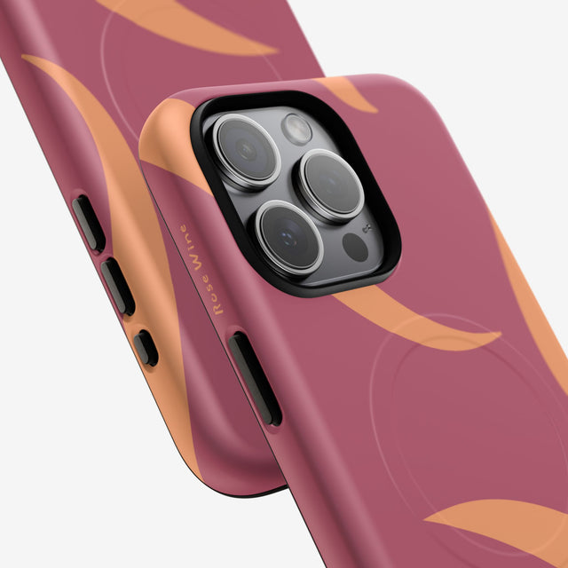 iPhone 15 Pro Max MagSafe Tough Case - Rose Wine