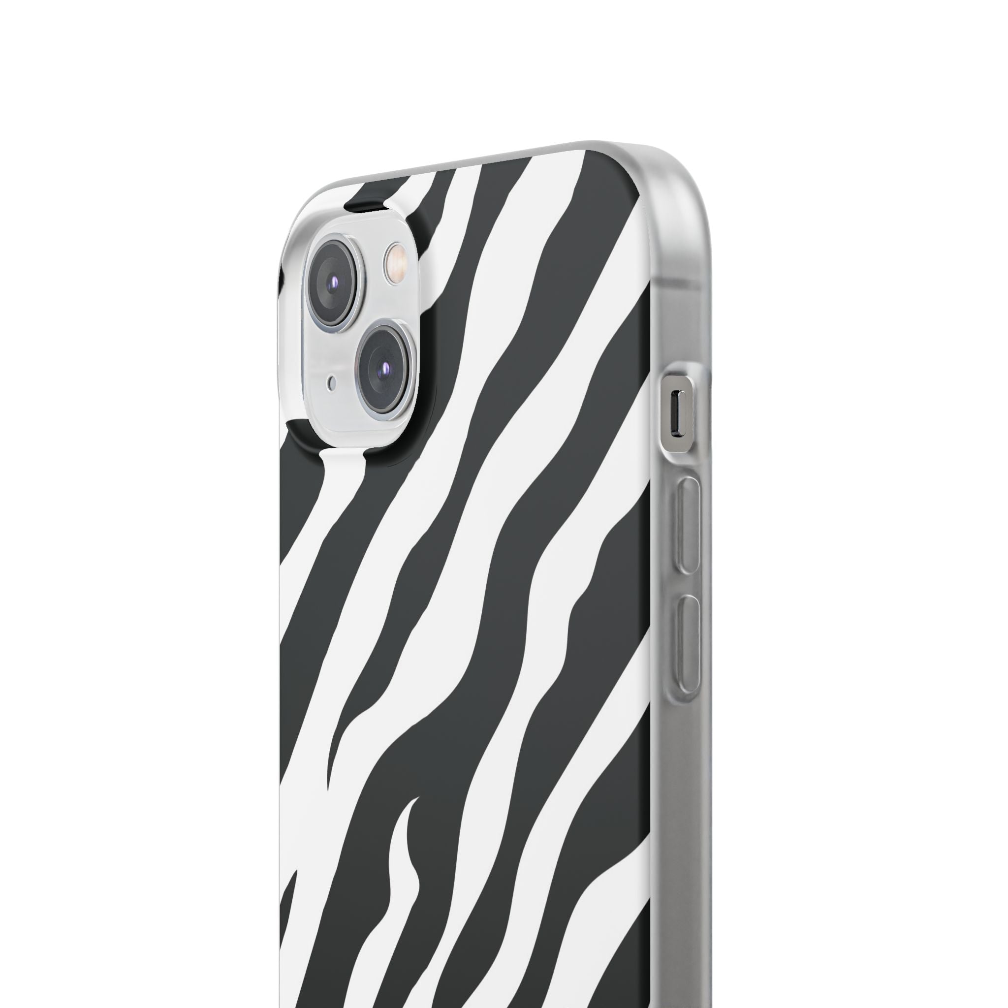 iPhone 14 Plus Flexi Case - Zebra