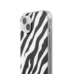 iPhone 14 Plus Flexi Case - Zebra