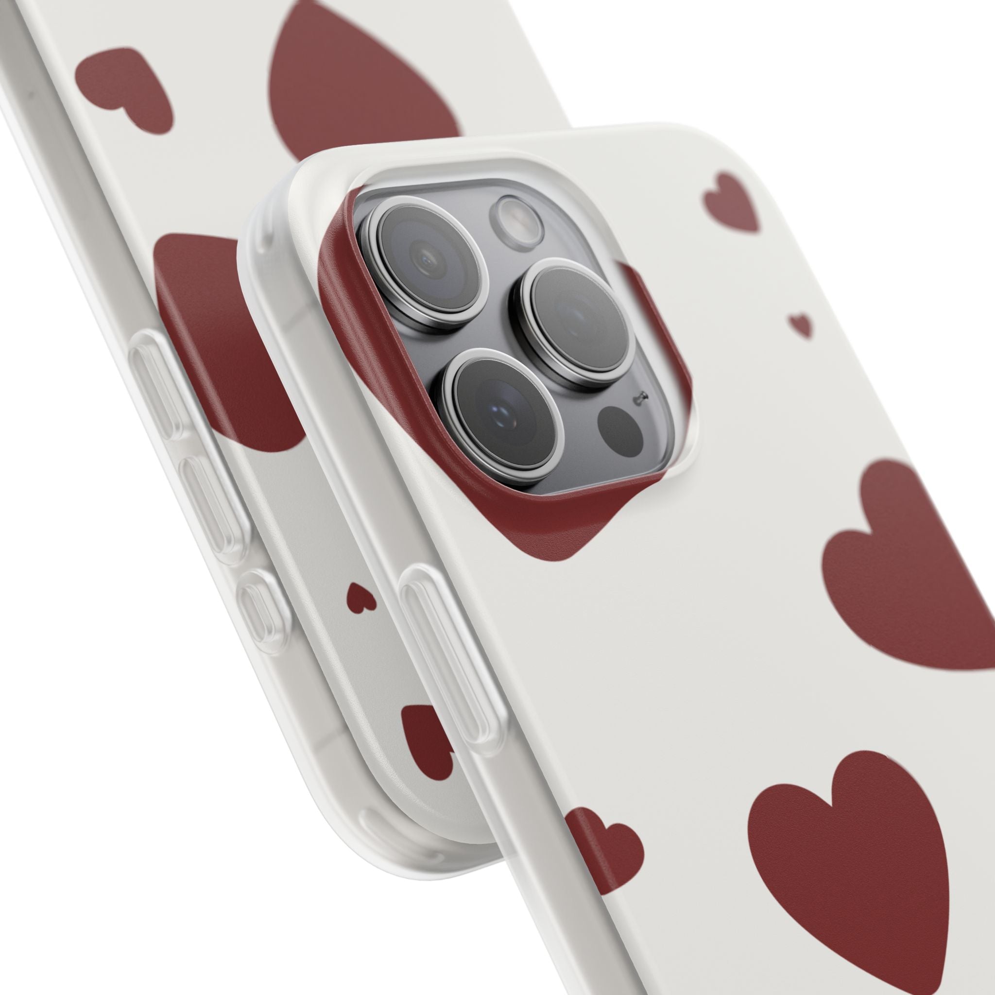 iPhone 15 Pro Max Flexi Case - Love