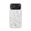 iPhone 17 Pro Max Flexi Case - Black Rose