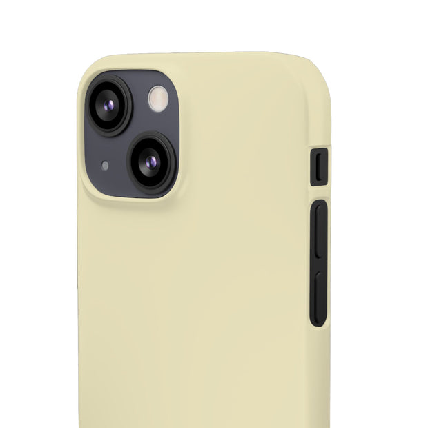 iPhone 13 Mini Slim Case - Lemon Chiffon