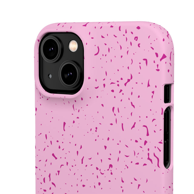 iPhone 14 Plus Slim Case - Flake Pink