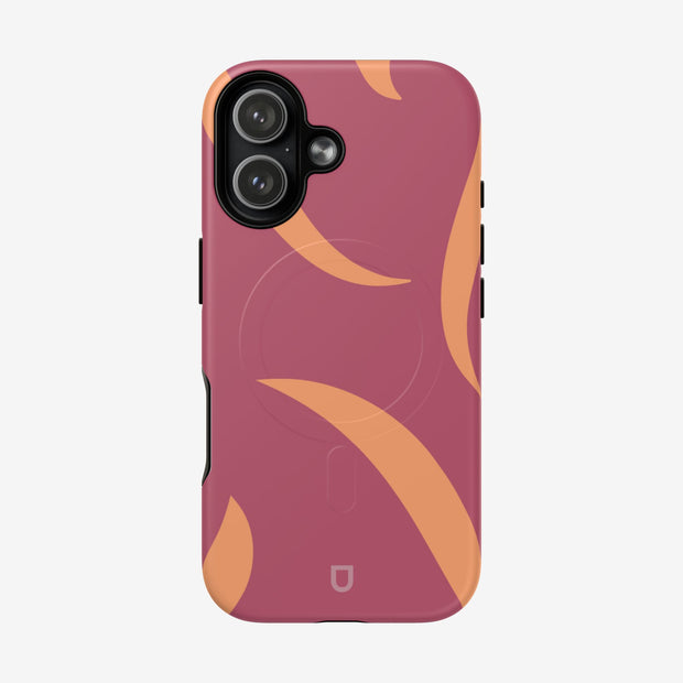 iPhone 17 MagSafe Tough Case - Rose Wine