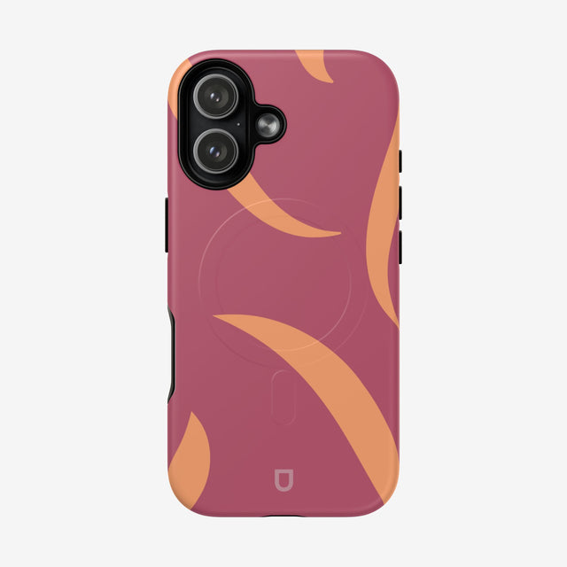 iPhone 17 MagSafe Tough Case - Rose Wine