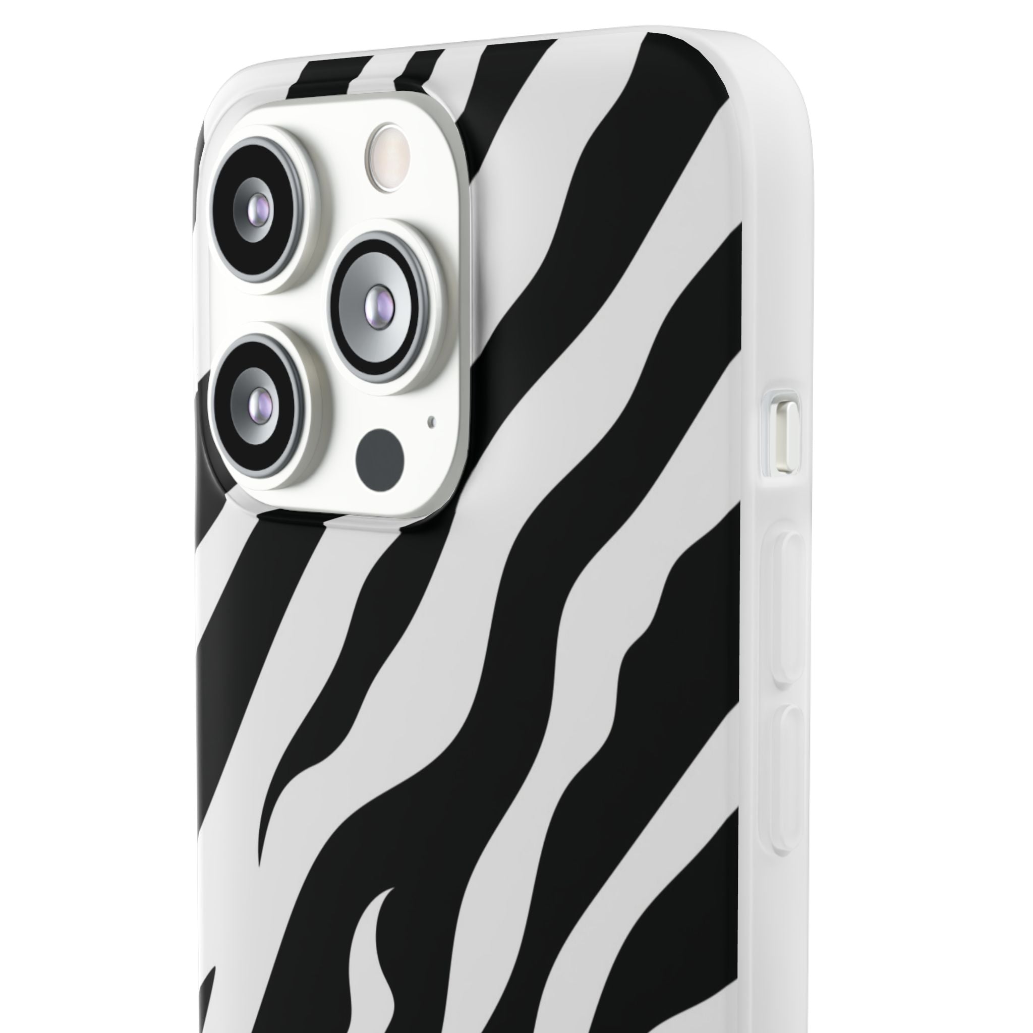 iPhone 13 Pro Flexi Case - Zebra
