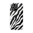 iPhone 16 Pro Flexi Case - Zebra