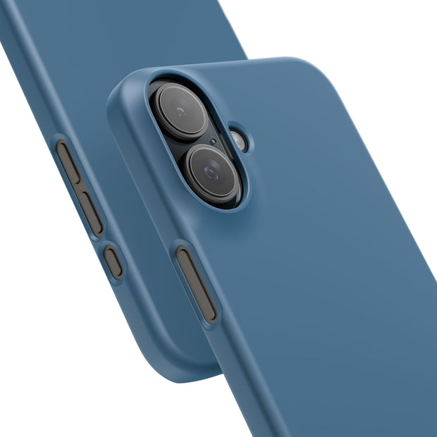 iPhone 16 Plus Slim Case - Curulean