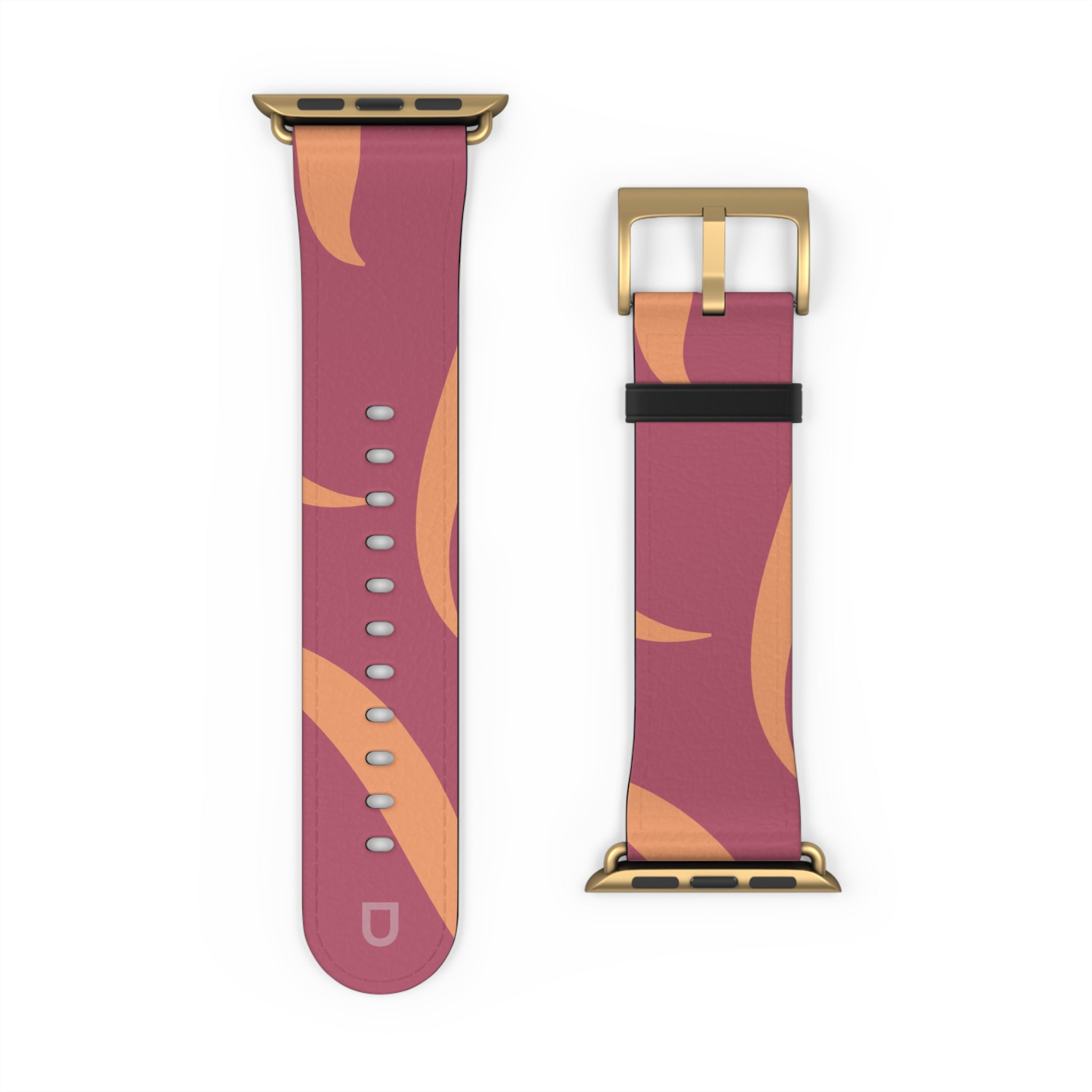 Apple Watch Series Bands - Aura Swirl  Rose Wine