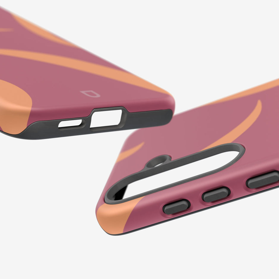 Samsung Galaxy S25+ Tough Case - Rose Wine