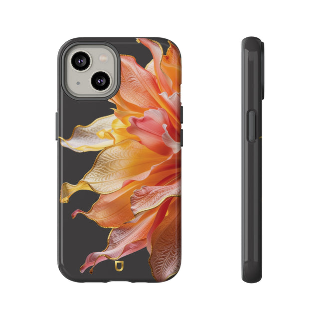 iPhone 14 Series Tough Case - Ember Bloom Black