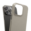 iPhone 15 Pro Slim Case - Khaki Beige