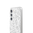 Samsung Galaxy S23 Flexi Case - Black Rose