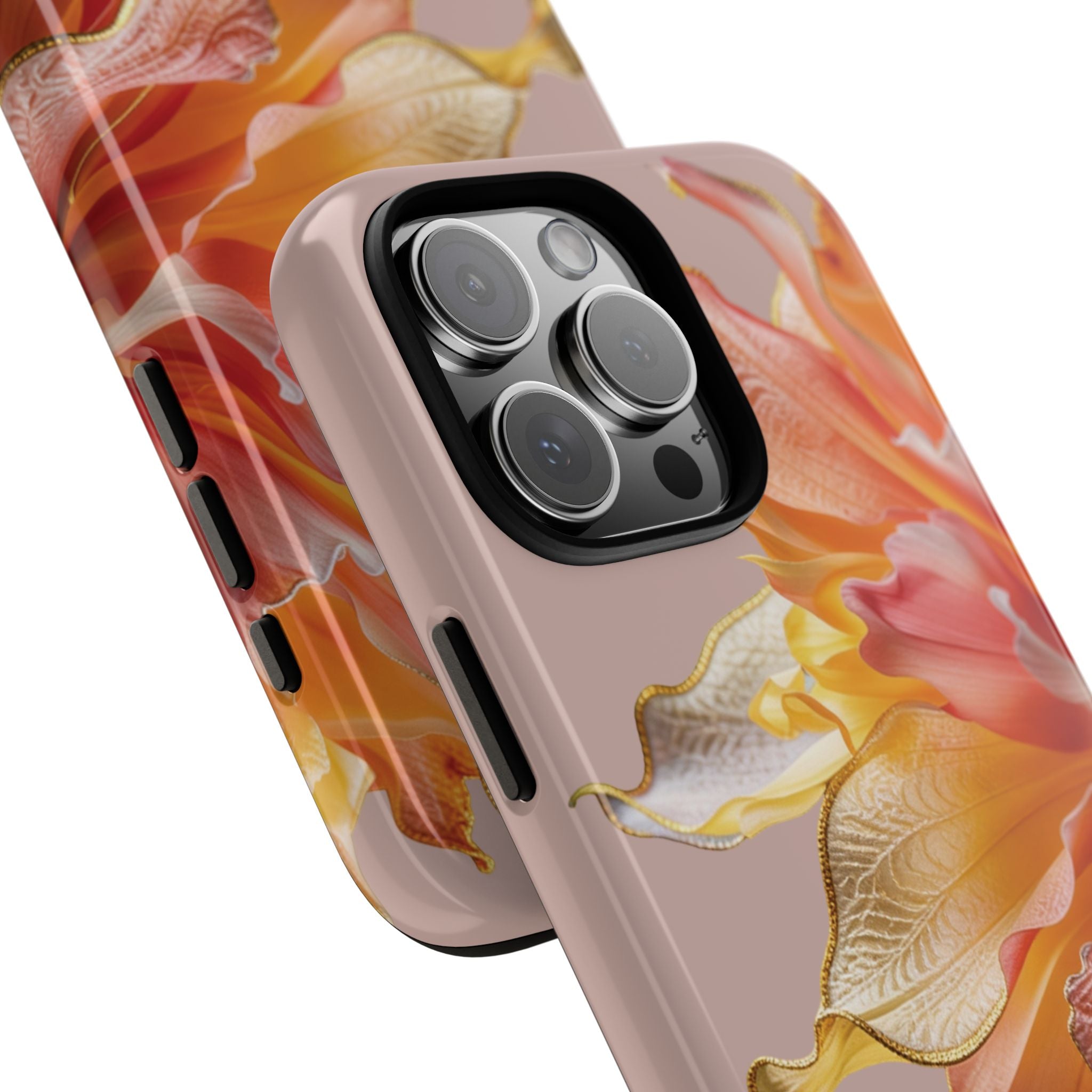 iPhone 16 Series Tough Case - Ember Bloom