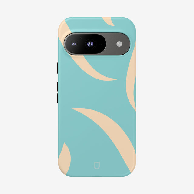 Google Pixel 9 and 9 Pro Tough Case - Bright Aqua