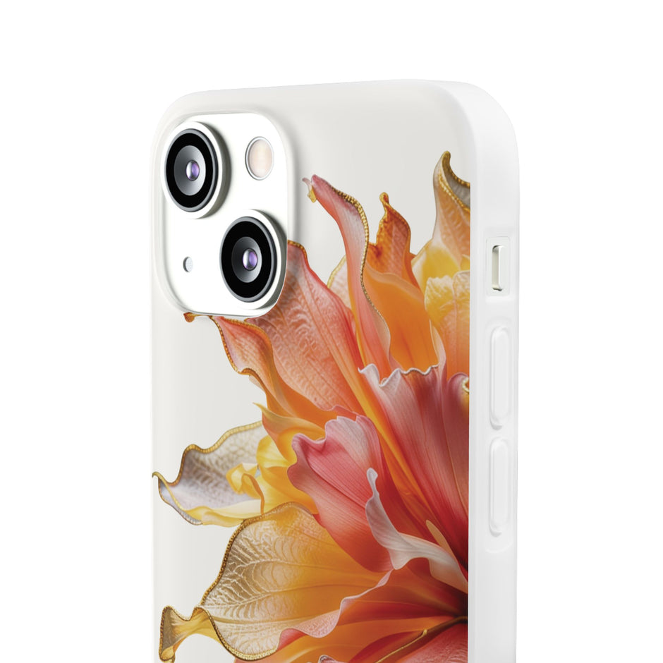 iPhone 13 Series Flexi Case - Ember Bloom