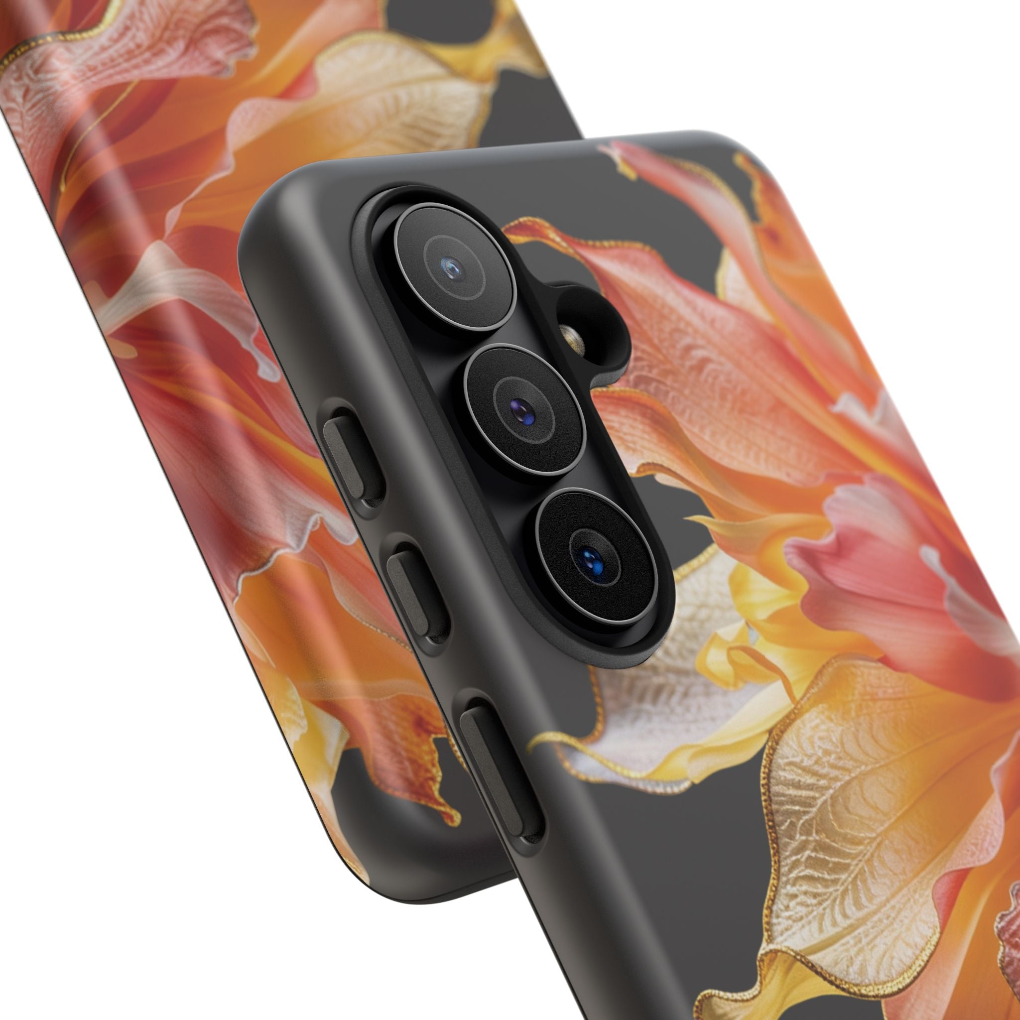 Samsung Galaxy S26 Series Tough Case - Ember Bloom Black