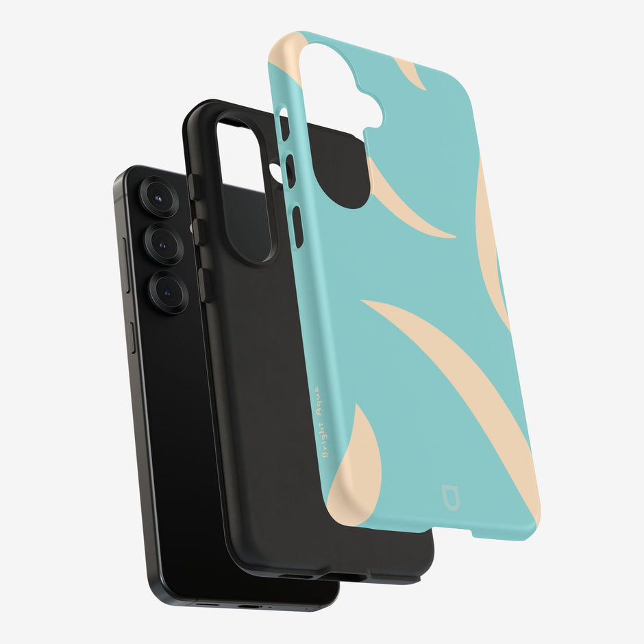 Samsung Galaxy S25 Tough Case - Bright Aqua