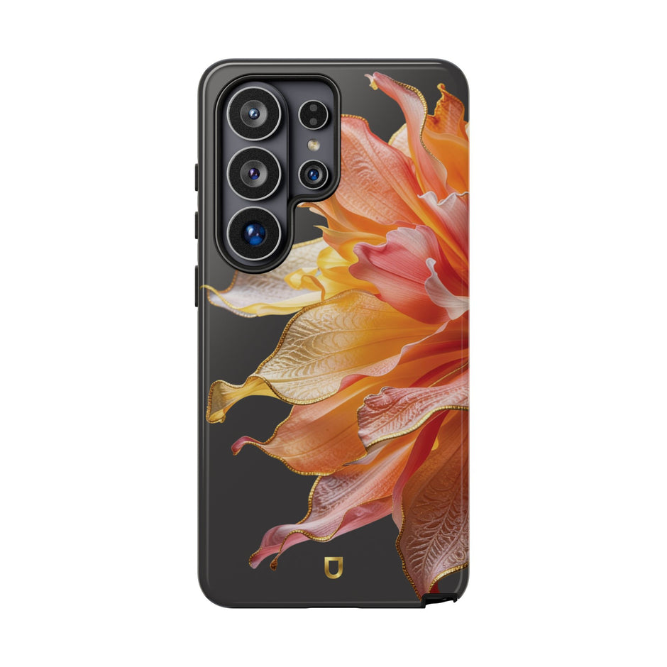 Samsung Galaxy S26 Series Tough Case - Ember Bloom Black
