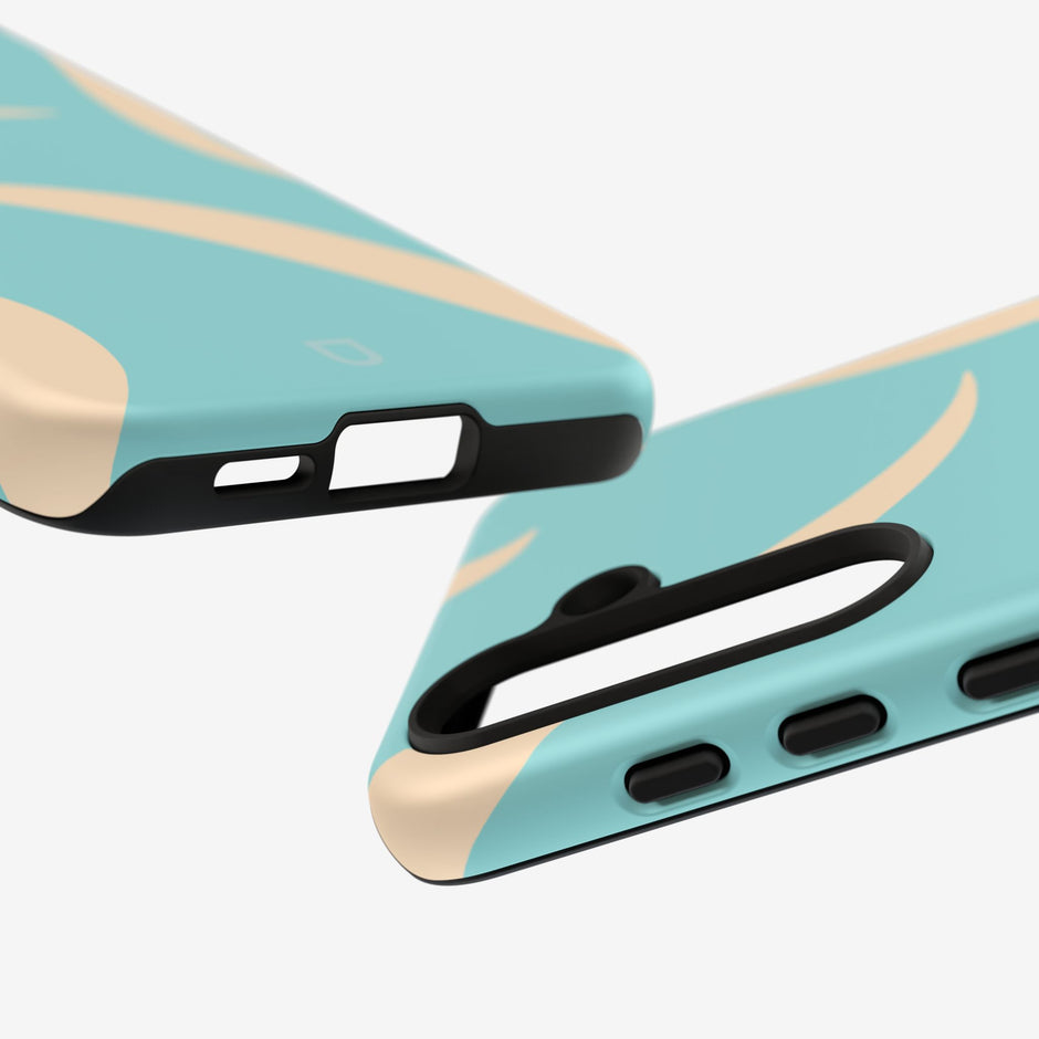 Samsung Galaxy S24 Tough Case - Bright Aqua