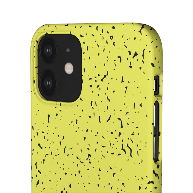 iPhone 12 Slim Case - Flake Lemon