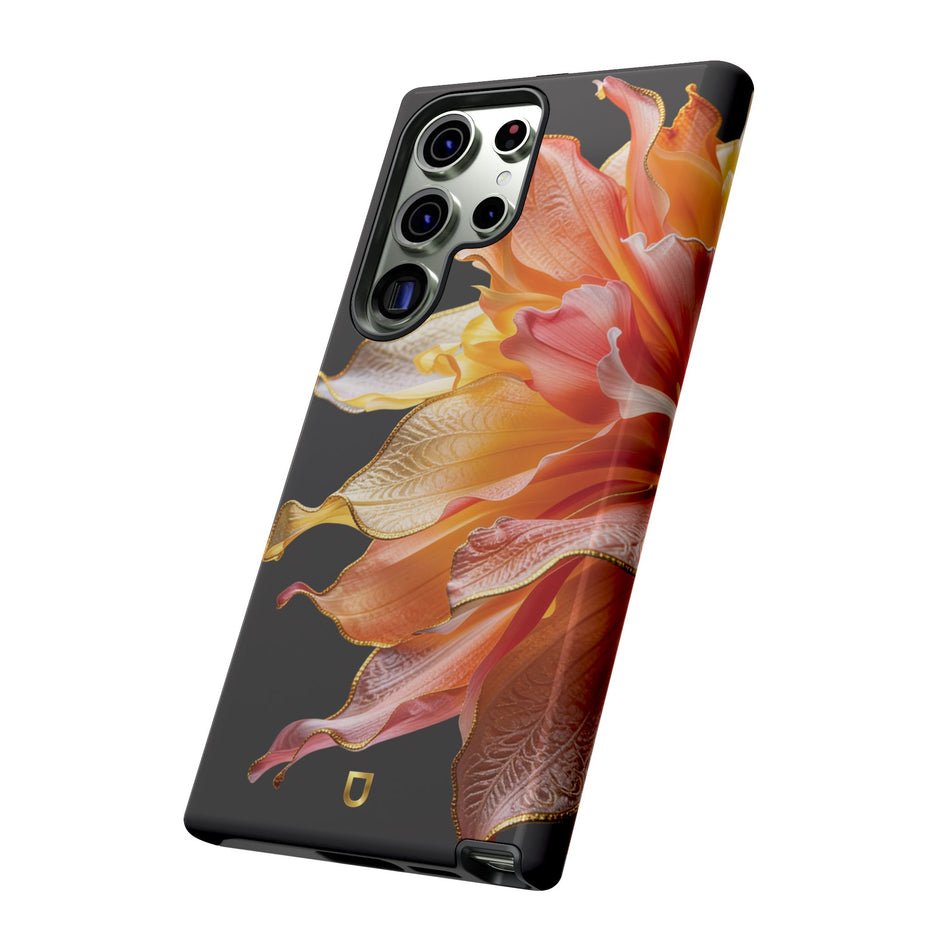 Samsung Galaxy S23 Series Tough Case - Ember Bloom Black
