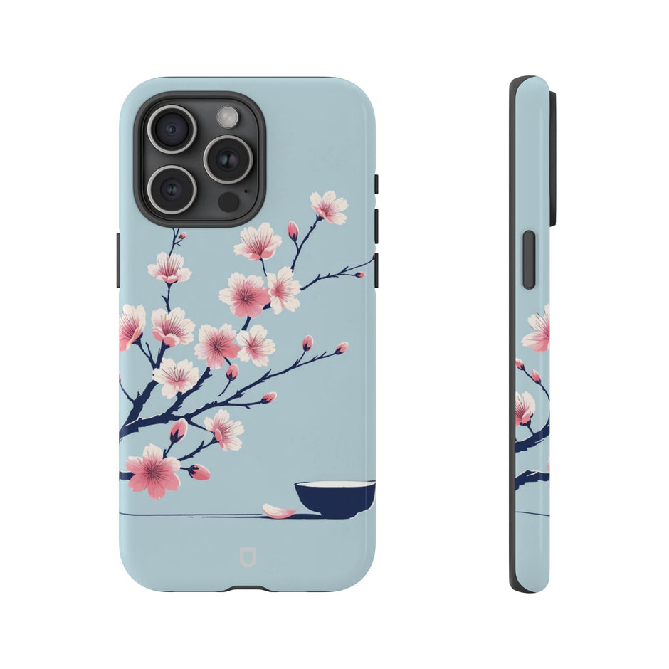 iPhone 15 Pro Max Tough Case - Cherry Blossoms