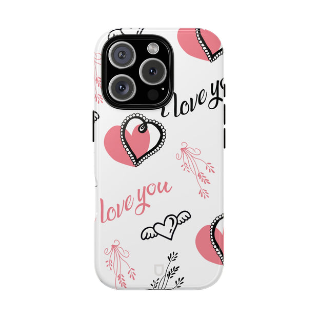 iPhone 16 Pro Tough Case - Love U