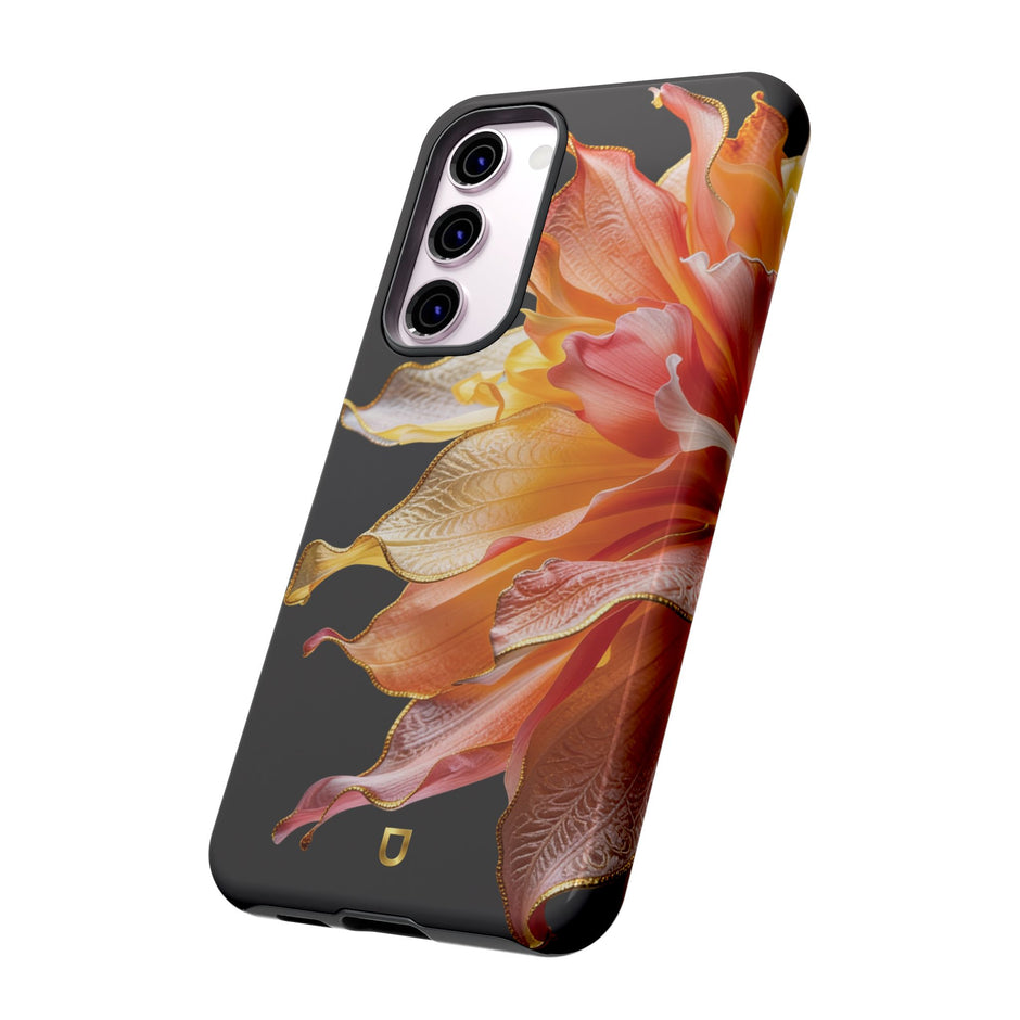 Samsung Galaxy S23 Series Tough Case - Ember Bloom Black