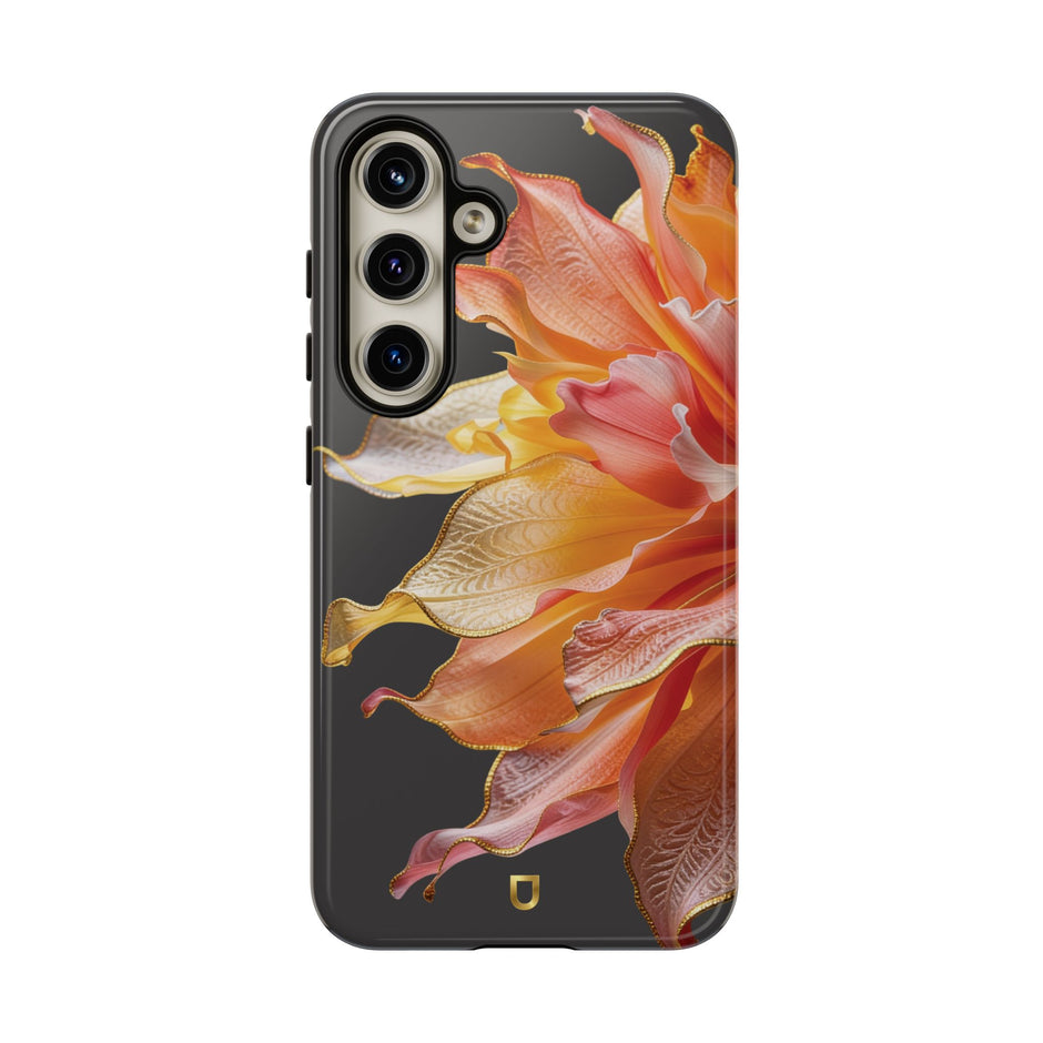 Samsung Galaxy S24 Series Tough Case - Ember Bloom Black