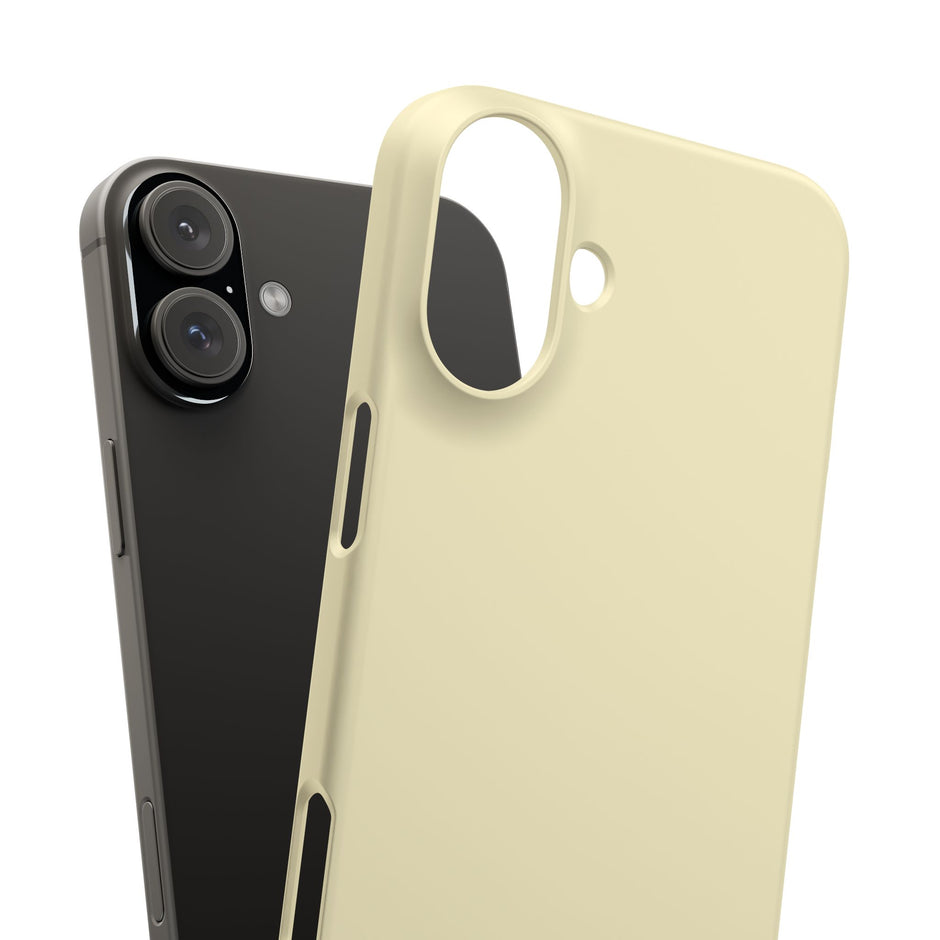 iPhone 16 Plus Slim Case - Lemon Chiffon